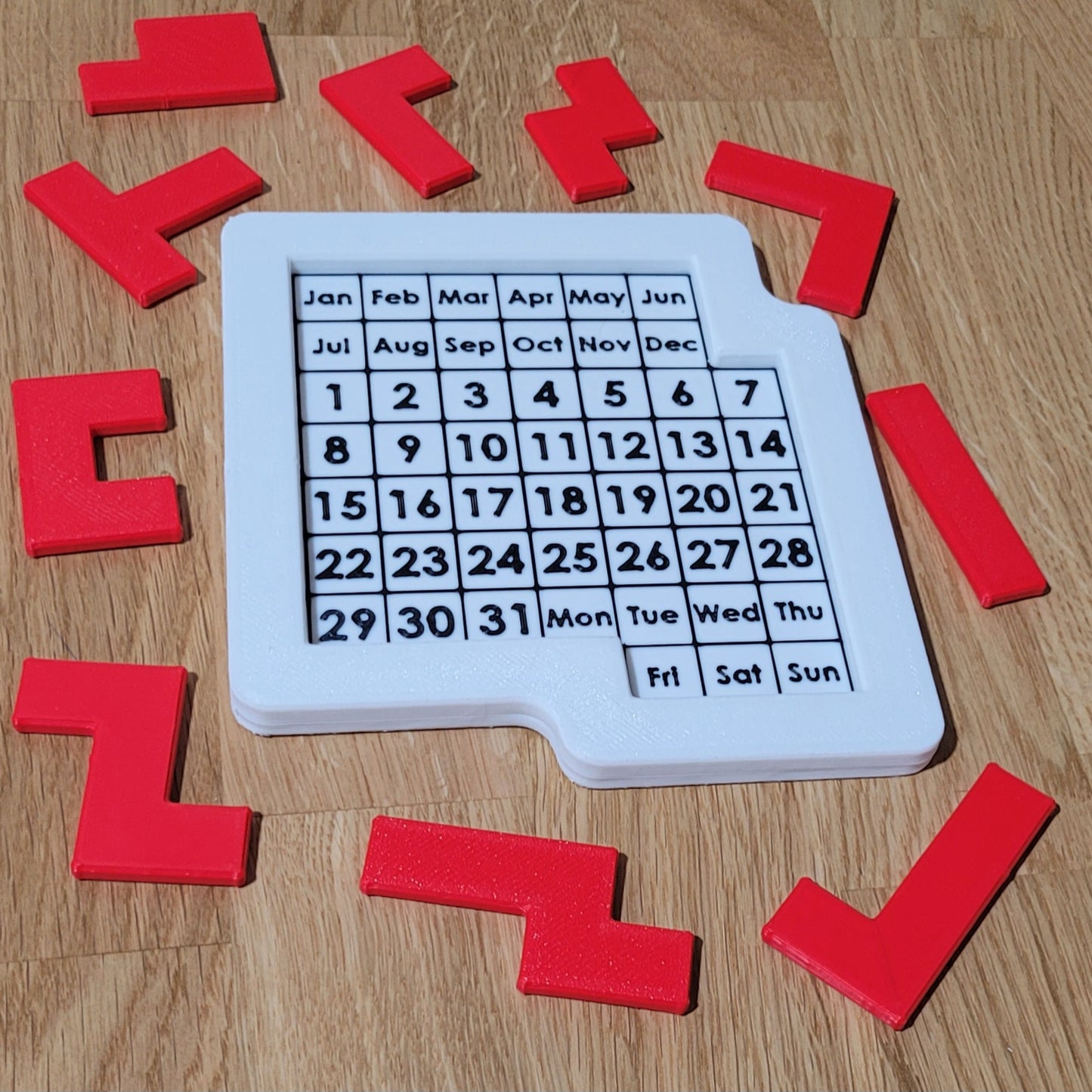 Daily Calendar Puzzle