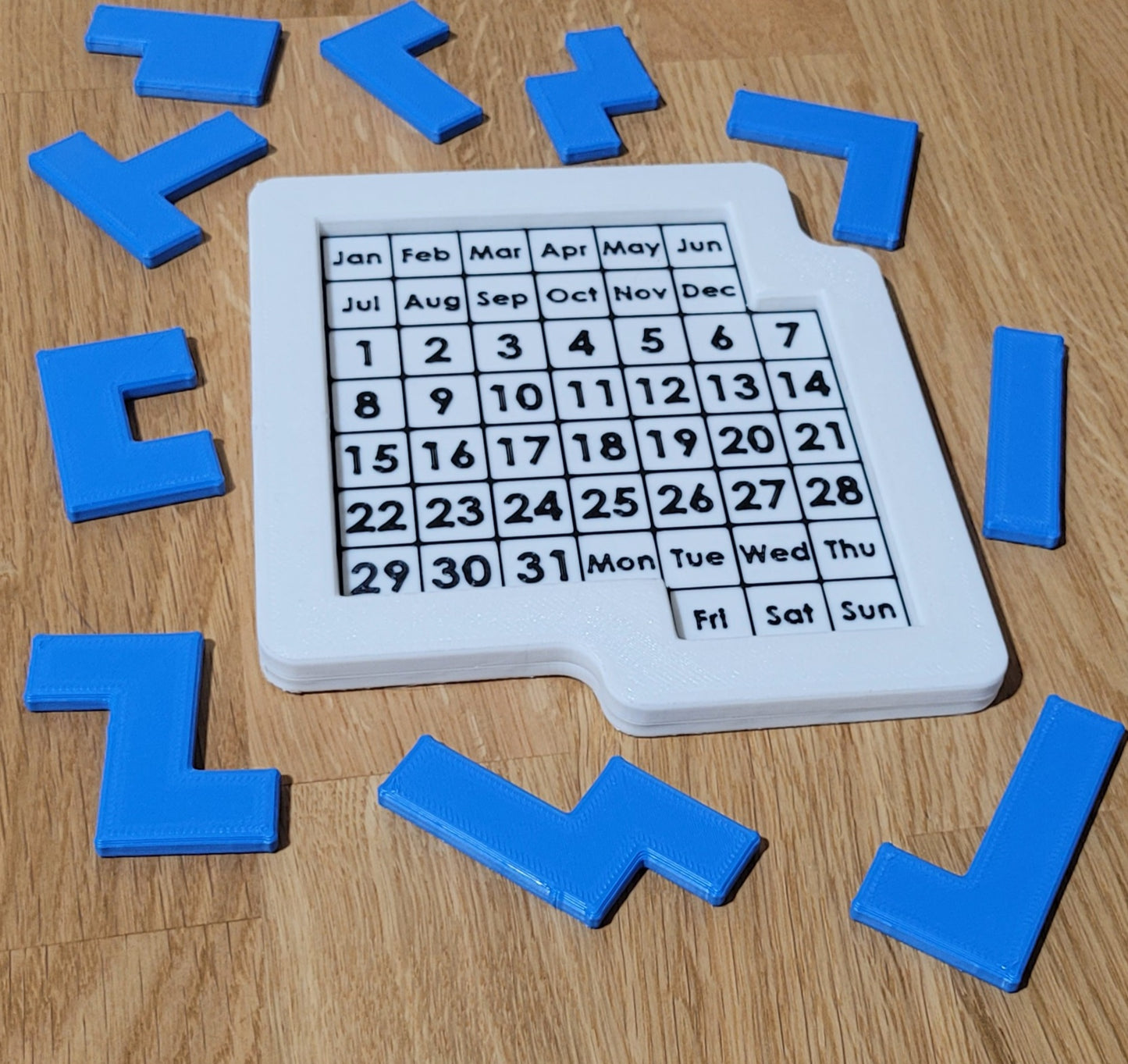 Daily Calendar Puzzle